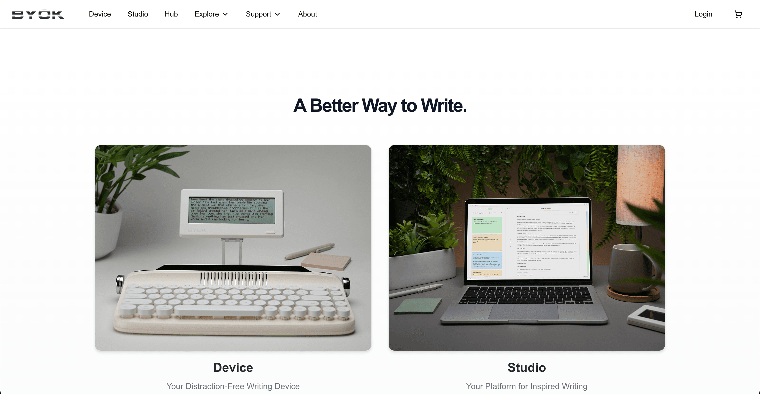 Distraction Free Writing Tool